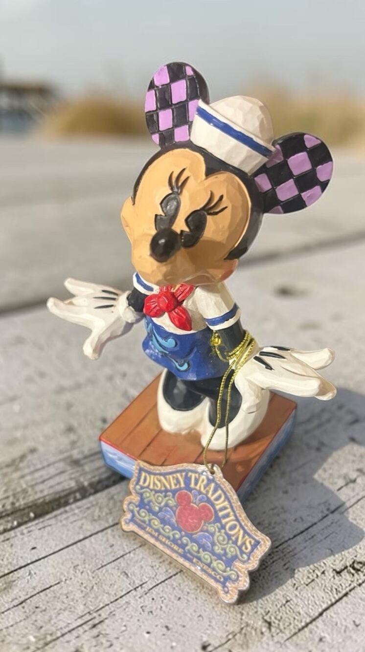Jim Shore Disney Traditions 6008080 Sassy Sailor Minnie Mouse Figurine NIB